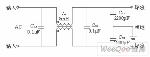 開(kāi)關(guān)電源EMI濾波器