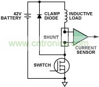 典型電磁閥控制中的高端檢測