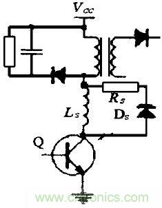 具有非飽和電抗的開通緩沖回路