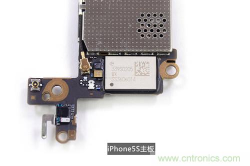 土豪金iPhone 5S拆解：內部結構升級，維修難度增加