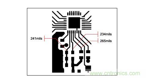 一個(gè)緊湊的PCB布局，寄生效應(yīng)會(huì)對電路產(chǎn)生影響。