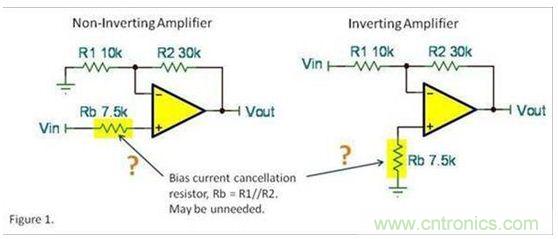 輸入偏置電流真的能消除電阻？專(zhuān)家為你解惑