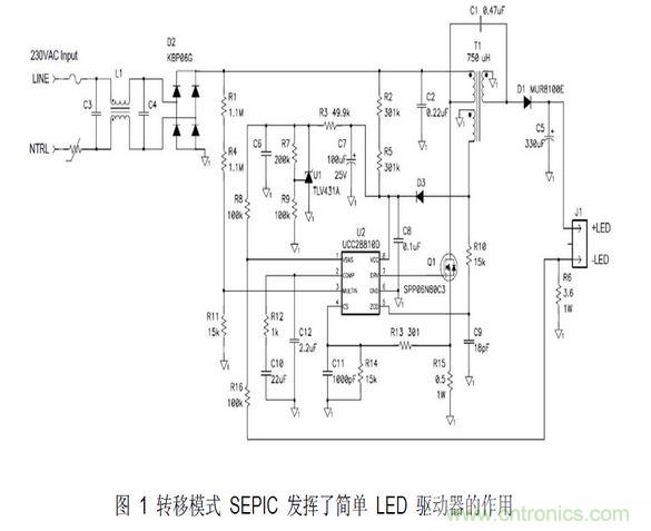 高效驅(qū)動LED離線式照明電路設計