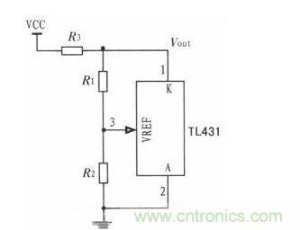 TL431恒壓5V輸出電路圖