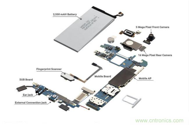 拆解三星Galaxy S6/S6 Edge，網(wǎng)友大呼“有料”！