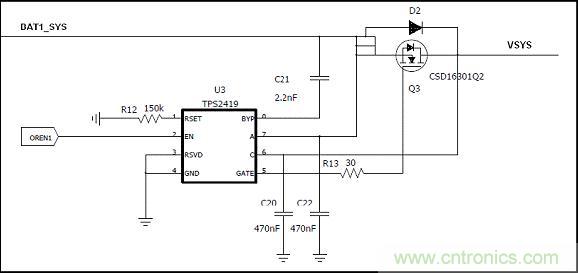 基于bq24161+TPS2419雙電池供電方案的設(shè)計(jì)分析