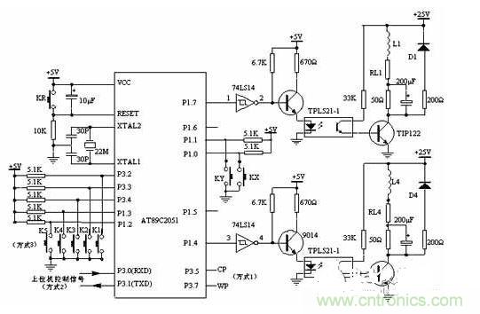 步進電機驅(qū)動器系統(tǒng)電路原理圖