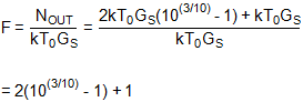 現(xiàn)代無線電接收機(jī)的系統(tǒng)噪聲系數(shù)分析