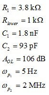 考量運(yùn)算放大器在Type-2補(bǔ)償器中的動(dòng)態(tài)響應(yīng)（二）