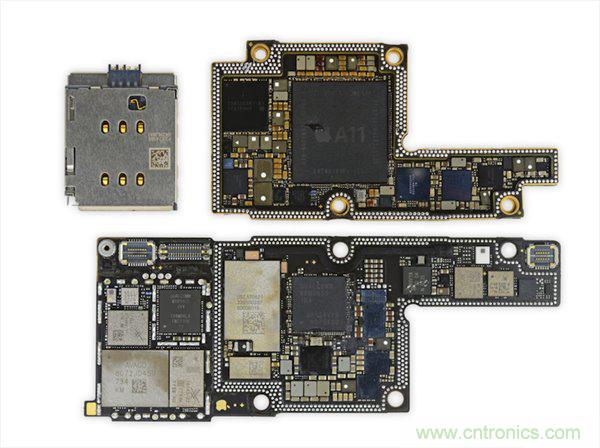 蘋果iPhone X iFixit拆解報(bào)告：雙層主板+雙單元電池