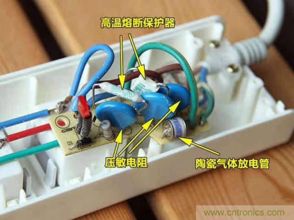 電源插座如何防雷？巧用壓敏電阻&陶瓷氣體放電管