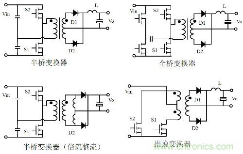 開關(guān)電源“各種拓撲結(jié)構(gòu)”的對比與分析！