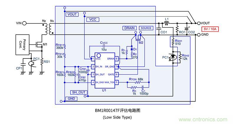 二極管整流和同步整流的效率比較