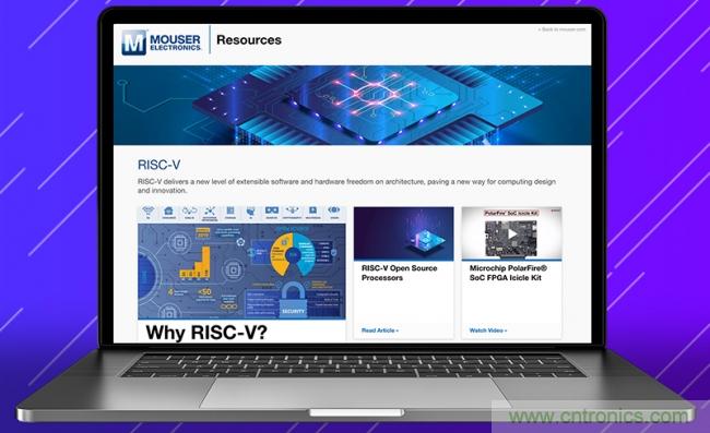 貿(mào)澤電子發(fā)布全新RISC-V資源頁(yè)面