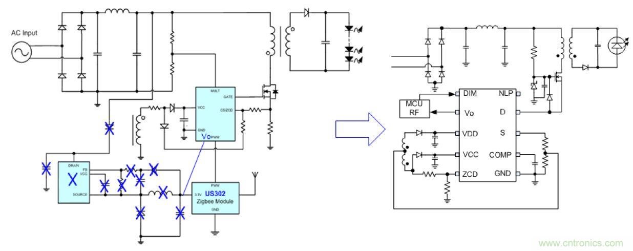 智能照明整體集成電源解決方案