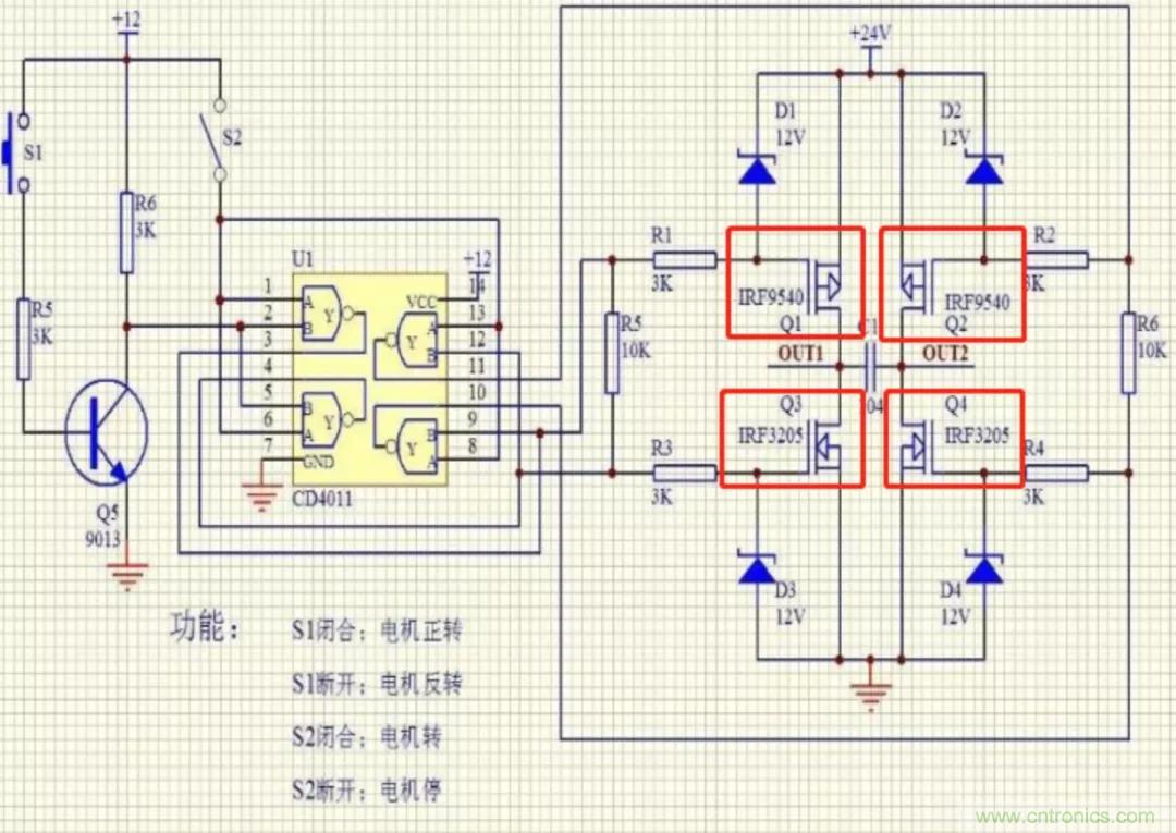 用H橋驅(qū)動(dòng)直流電機(jī)的效率計(jì)算方法