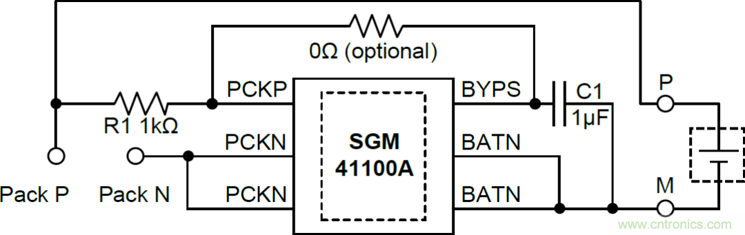 小封裝、微功耗小微電池保護(hù)器SGM41100A