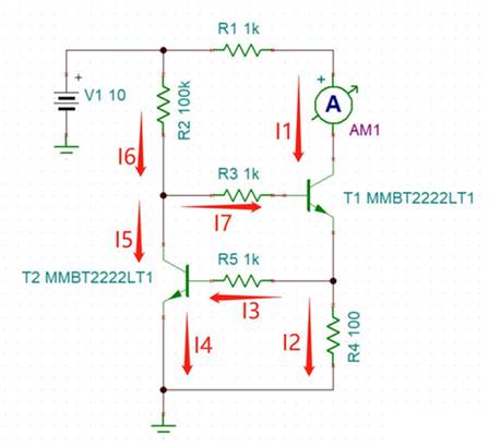 2個(gè)NPN三極管組成的恒流電路，如何工作？