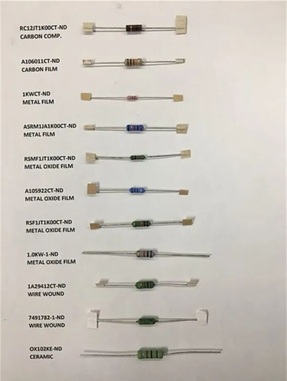 對照一下，你了解幾種電阻？