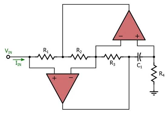 電感器輸出，運(yùn)算放大器輸入：二階有源濾波器簡(jiǎn)介