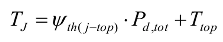 功率器件熱設(shè)計基礎(chǔ)（十三）——使用熱系數(shù)Ψth(j－top)獲取結(jié)溫信息