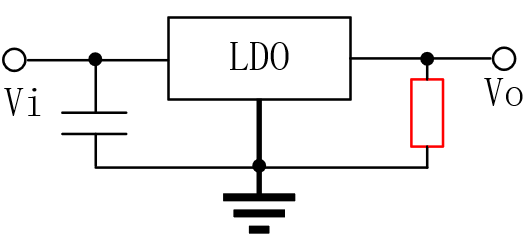 LDO輸出為什么并聯(lián)接地電阻？